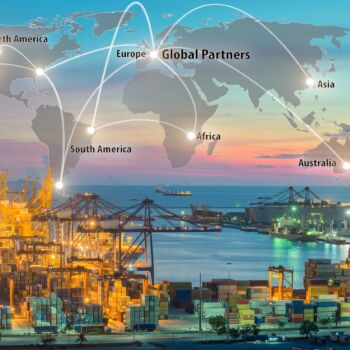 kontenery z mapa swiata