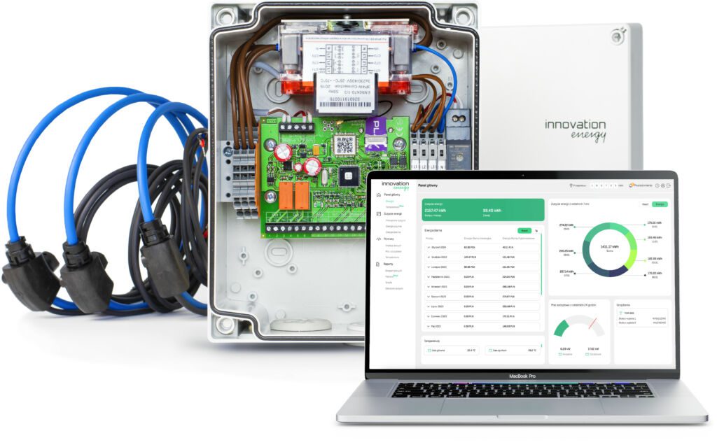 The TCM BOX 1P unit in combination with the Innovation Energy cloud allows you to optimise your electricity consumption.
