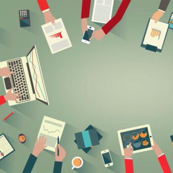 zdjecie sugerujące pracę biurowe