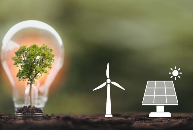 Wizualizacja energii odnawialnej