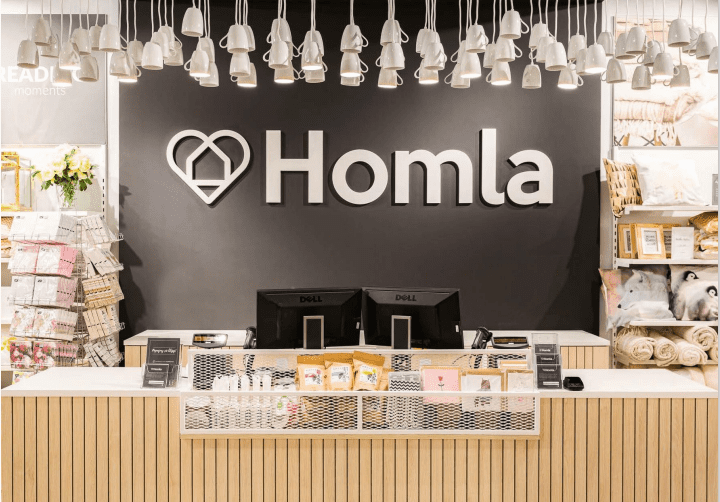 Homla example products exposition