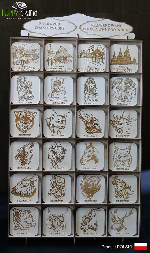 Animals mug coasters