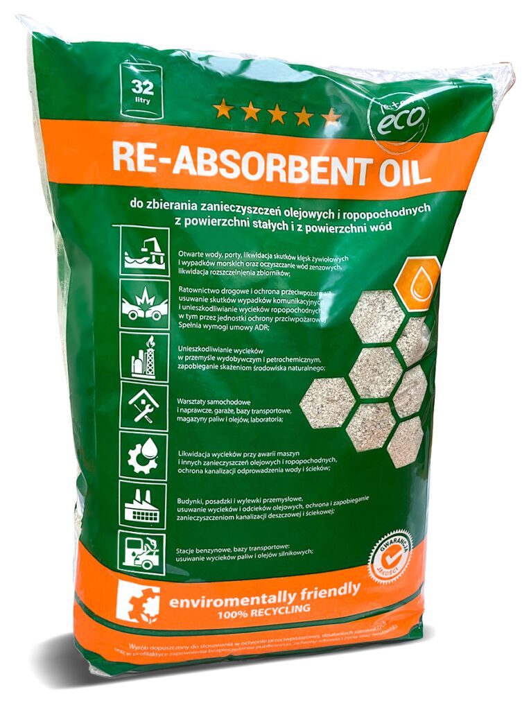 Re_Absorbent Oil available capacity 32 liters