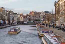 fragment miasta amsterdam