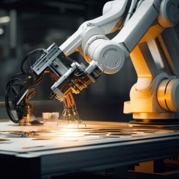 Drukarka 3d podczas pracy