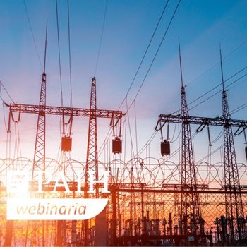 siec energetyczna i napis webinaria PAIH