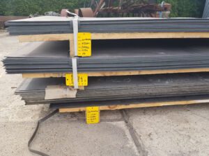 Hadfield steel sheets and bars 1.3401, X120Mn12