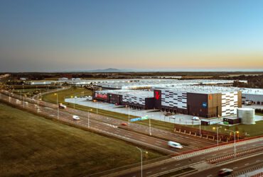 7R City Flex Wrocław Airport – 10,500 m² high-bay warehouse, built in 5 months by Atlas Ward for last-mile logistics.