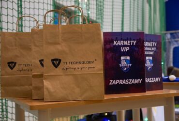 Photo from a CSR initiative – main sponsor of the Enea Basket Poznań basketball team