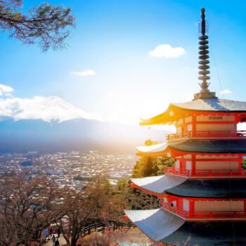 Budynek w stylu japońskim