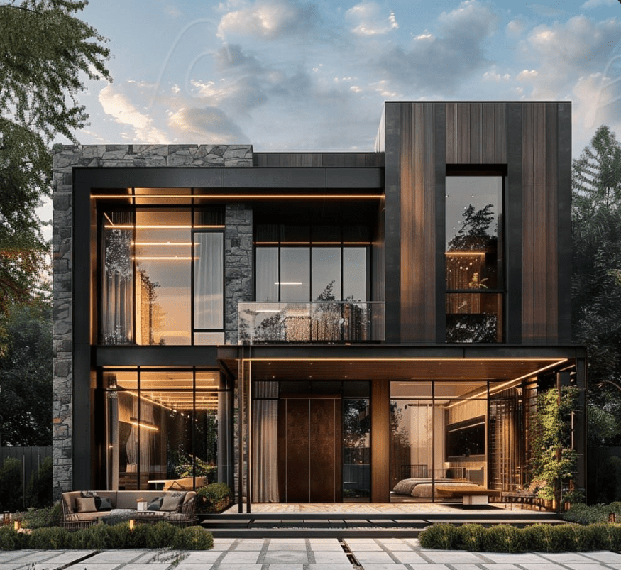 Modern modular home by XATIO.pl – A perfect blend of functionality, style, and sustainability. Built using prefabricated
