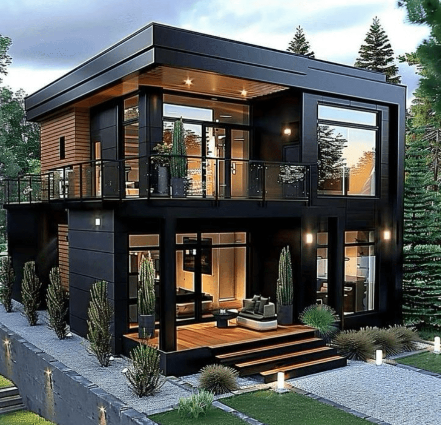 Modern modular home by XATIO.pl – A perfect blend of functionality, style, and sustainability. Built using prefabricated