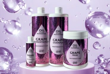 RONNEY Oil System - innovative line that caters to three different porosities of hair with mango, moringa and grape oil.