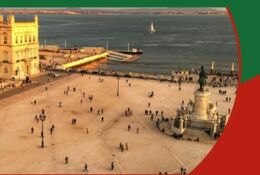 wybrzeże portugalskiei kolory flagi