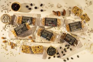 Granola bars with honey