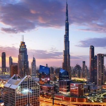 panorama miasta Dubaj