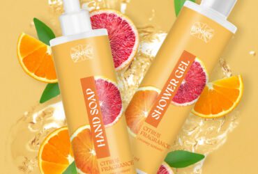 Fruity care with Ronney – citrus, raspberry, grape & mango-scented shower gels and hand soaps for daily refreshment.