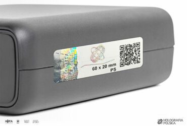 Tamper-evident security label – protects electrical devices and packaging against unauthorized access or tampering.