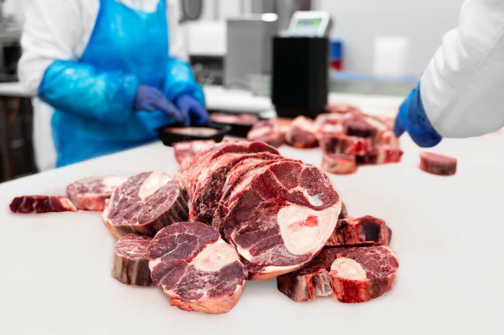 raw beef
