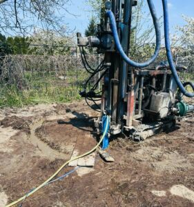 Deep well drilling