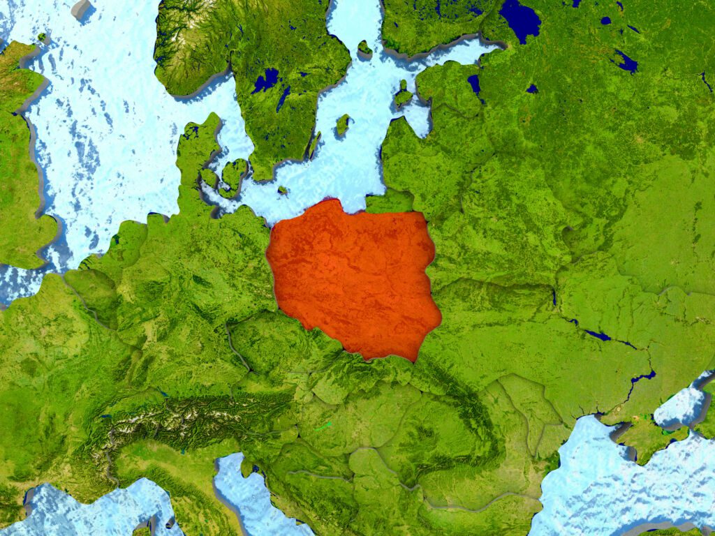 Polska na mapie