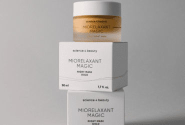 Aesthetic white box protects the jars.