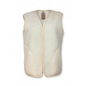 white woolen vest