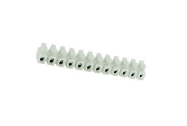 Thermoplastic connector strips 2.5 mm² 12-tracks 110°C with a pad