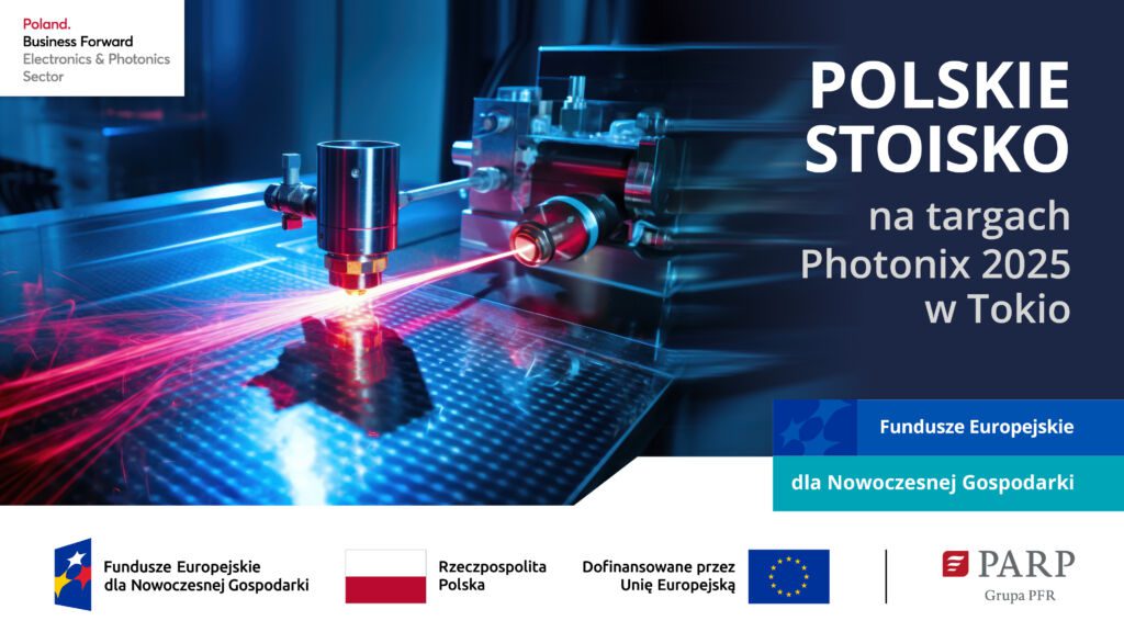 zdjecie przedstawiające soczewkę oraz wiązkę światła laserowego
