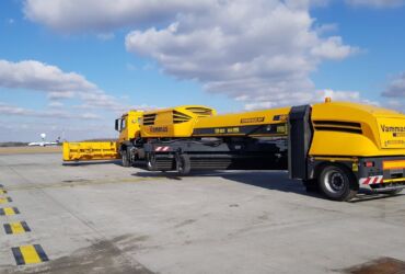 Vammas SB5504 is a specialized airport snow cleaner designed for efficient snow removal from runways, taxiways.