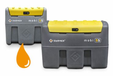 Mobile single-walled tanks SWIMER mobi 5S for diesel