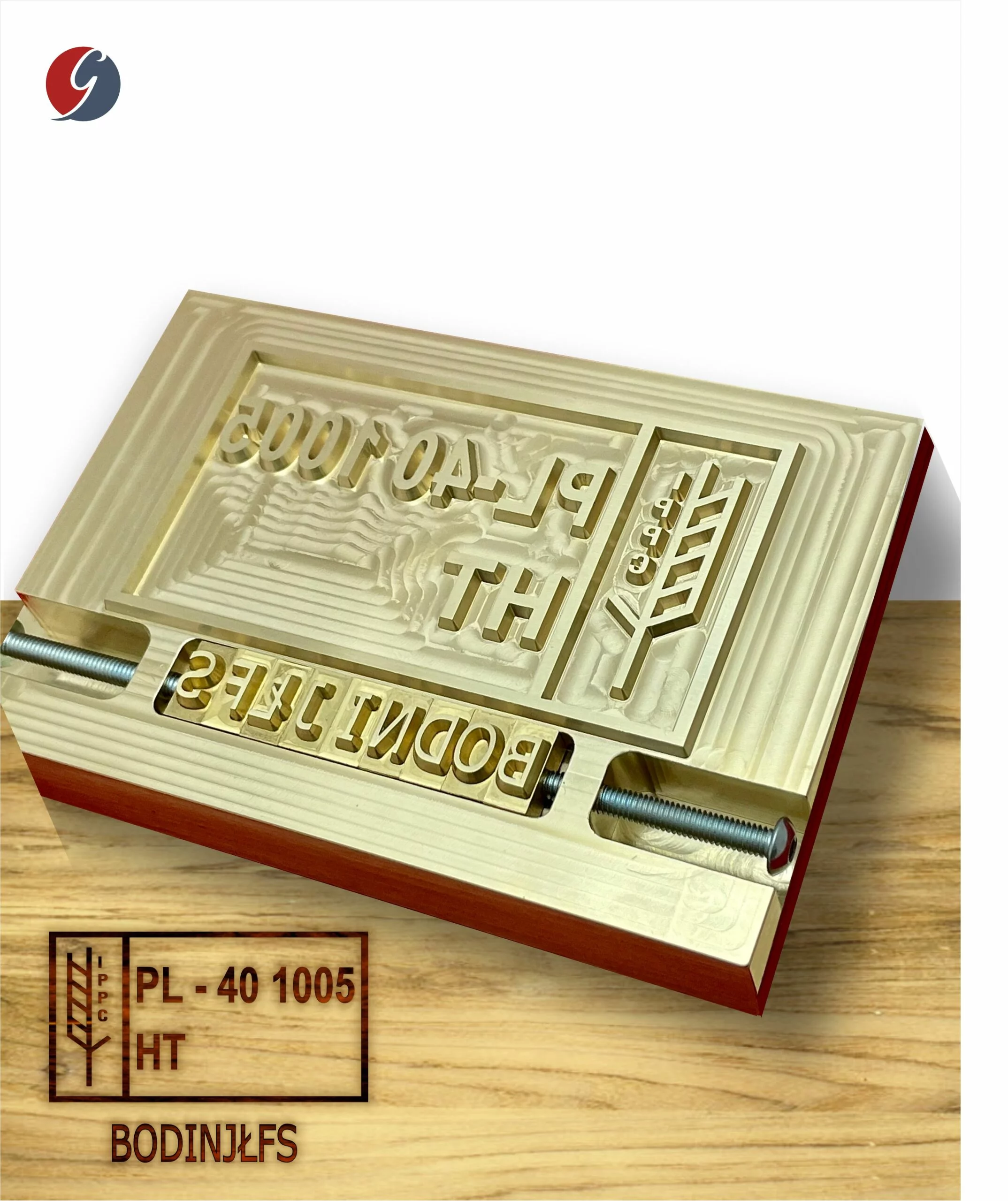 Dies for hot-stamping on wood