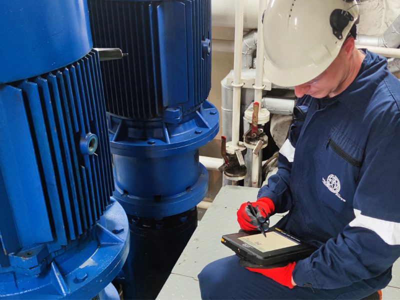 Vibration measurement with MarVib DC807 Atex