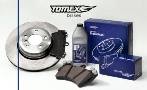 Tomex's products - brake pads, brake discs