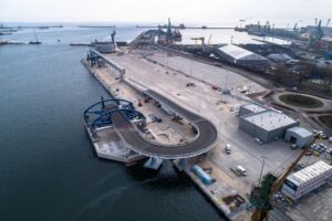 surveying service of the overpass in the port of Gdynia