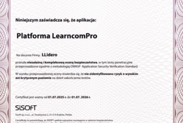 Secure certificate