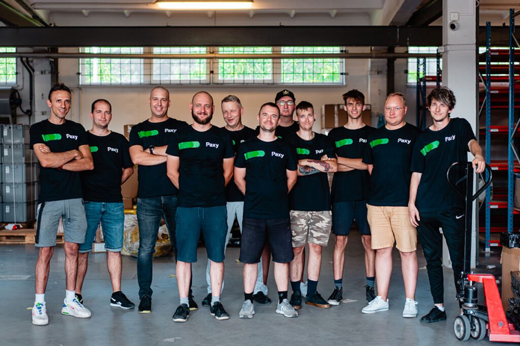 Our team at the logistics hub