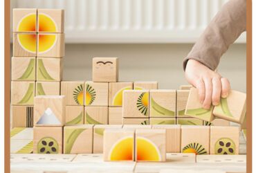 Color wooden blocks