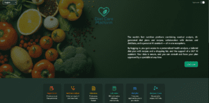 AI-powered clinical nutrition SaaS combining medical analysis, diet planning, and a 24/7 virtual assistant.