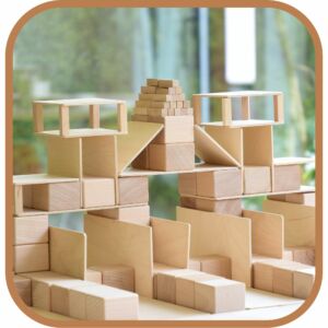 Just Blocks natural wooden toys