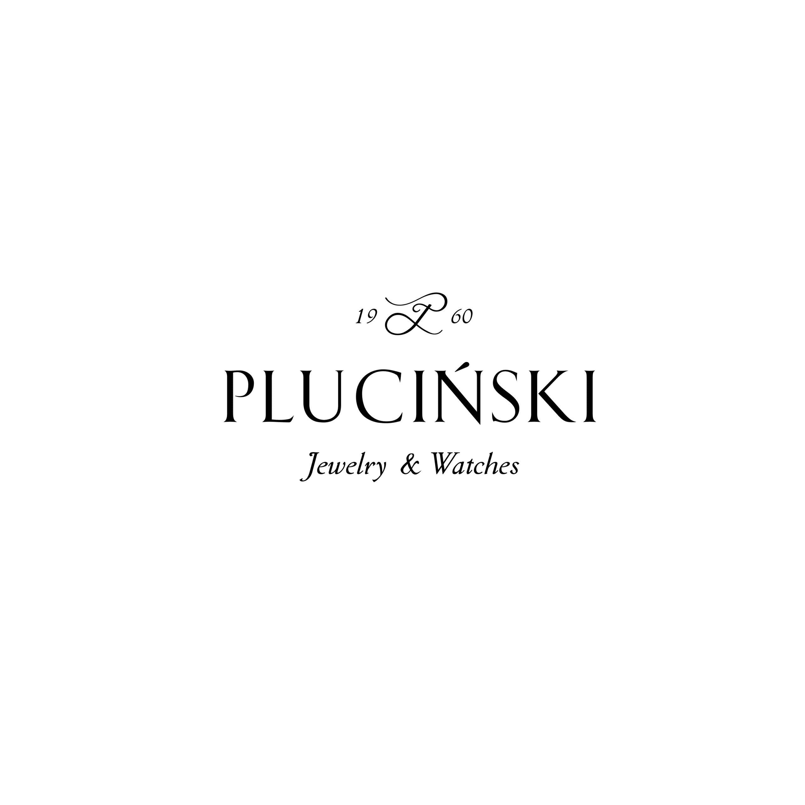Pluciński Jewelry company logo
