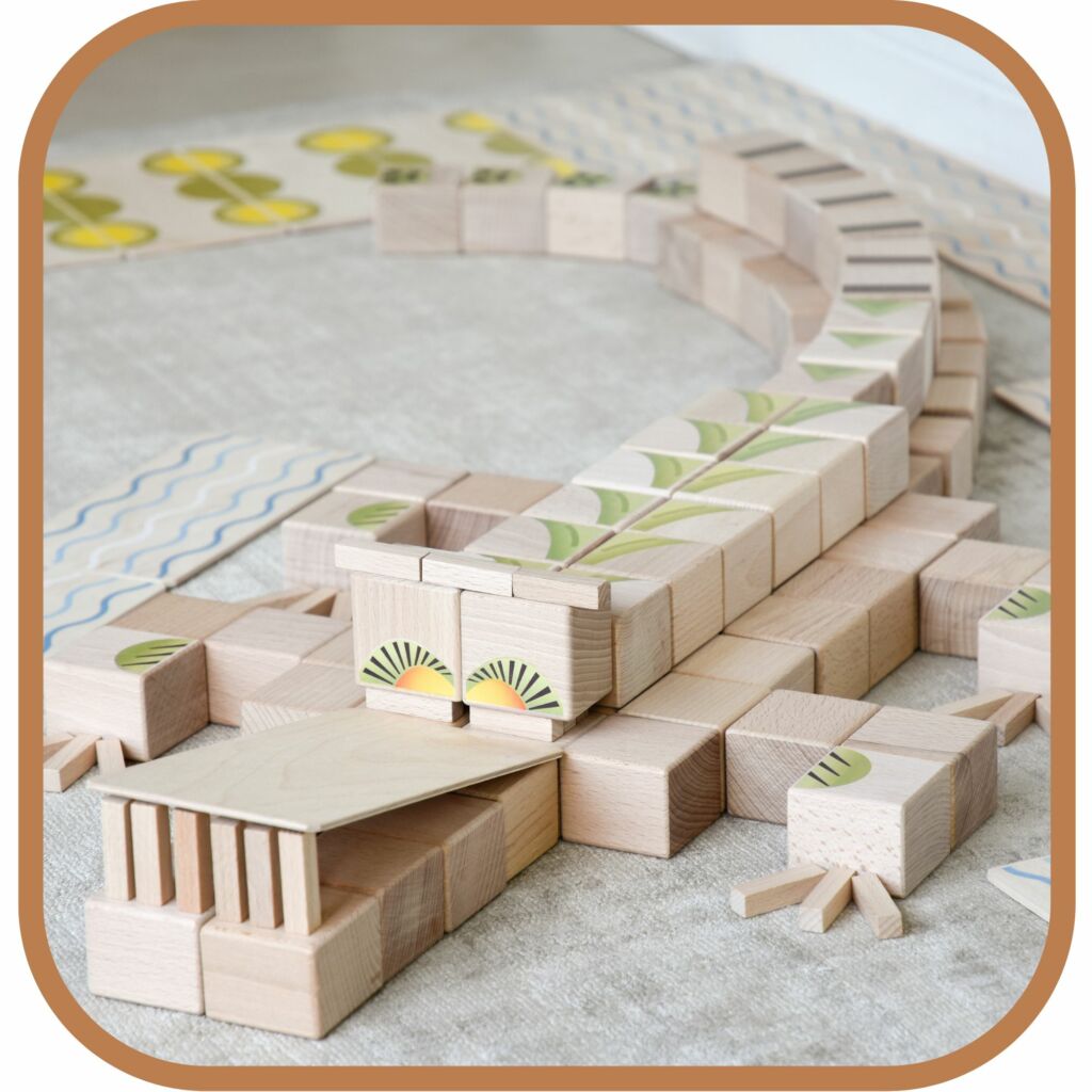 school set  wooden toys
