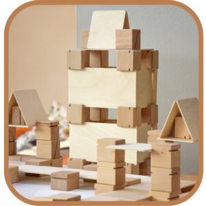 Just Blocks Smart Lines wooden blocks