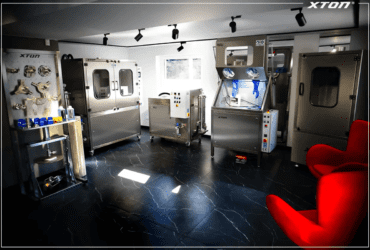 Showroom with our machines