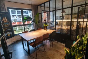 Conference room – where many of our ideas are born.