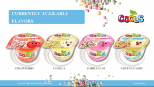 Cools ice cream contains no artificial preservatives or genetically modified ingredients. We use only natural colorings.
