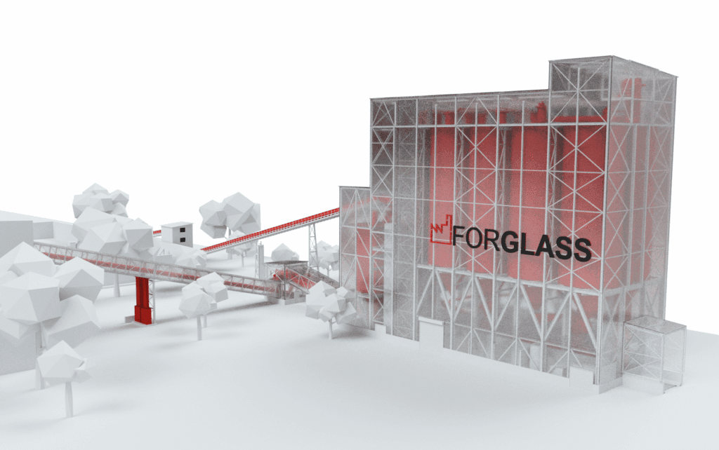 Forglass batch plant