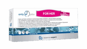 Packshot For Her 20 bites supplement