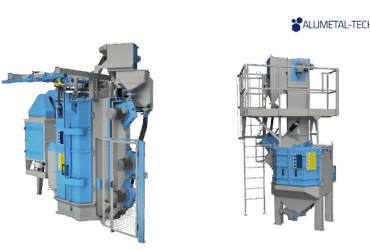 Hook-type blasting machine TZZS with table & Table blasting machines TZS