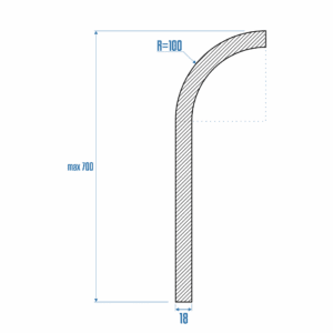 Single-Sided Extended Bent Elements